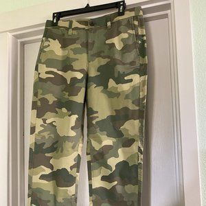 J Crew Camo Pant Size 6